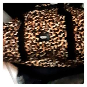 Pink Victoria’s Secret duffle bag